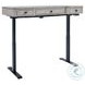 Zane Parchment 60" Lift Desk with USB Charging