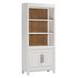 Alexander White 2 Door Bookcase