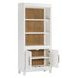 Alexander White 2 Door Bookcase