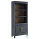 Alexander Midnight 1 Door Bookcase