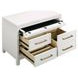 Alexander White Workstation 5 Drawer Combo File Cabinet