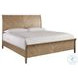 Cyrus Almond Bisque California King Sleigh Bed with USB Charging