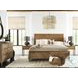 Cyrus Almond Bisque California King Sleigh Bed with USB Charging