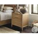 Cyrus Almond Bisque 2 Drawer Nightstand