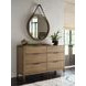 Cyrus Almond Bisque 6 Drawer Dresser