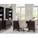 Sutton French Roast 66" Executive Home Office Set