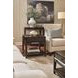 Sutton French Roast Square End Table