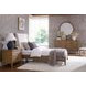 Olivia White Upholstered Bed Bench