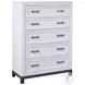 Hyde Park White Chest