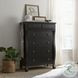 Caroline Soft Black 6 Drawer Chest