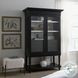 Caroline Soft Black Armoire and Cupboard with 6 Drawers