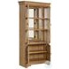 Chateau Philippe Cognac 2 Glass Door Bookcase with LED Lighting