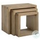 Lyndon Light Cashmere Rectangular Nesting End Table