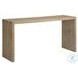 Lyndon Light Cashmere Rectangular Nesting Sofa Table with Stools