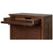 Channing Harvest Cherry 1 Drawer Nightstand with Stool