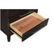 Ambrose Obsidian Mist 3 Drawer Nightstand
