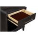 Ambrose Obsidian Mist 1 Drawer Nightstand