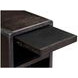 Ambrose Obsidian Mist Rectangular Chairside Table