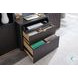 Rylan Dark Roast Workstation 3 Drawer Combo File Cabinet