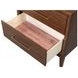 Jasper Modern Walnut 2 Drawer Nightstand