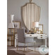 Shield Polished Brass Mirror