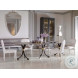 Shield Polished Brass Mirror