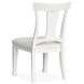 Crownfall White Upholstered Side Chair Set of 2
