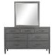 Preston Urbane Gray 7 Drawer Dresser