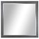 Preston Urbane Gray Square Dresser Mirror