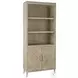 Maddox Biscotti Door Bookcase
