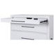 Norah Simply White Workstation 3 Drawer Combo File Cabinet