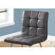 Gray Chrome Metal 32" Dining Chair Set of 2
