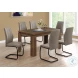 1114 Taupe Fabric Dining Chair Set Of 2