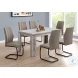 1114 Taupe Fabric Dining Chair Set Of 2