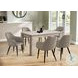 1088 Taupe Rectangular Dining Table