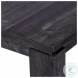 1089 Black Rectangular Dining Table