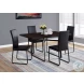 Black Dining Chair Set of 2