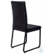 Black Dining Chair Set of 2