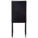 Black Dining Chair Set of 2