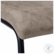 1114 Taupe Fabric Dining Chair Set Of 2