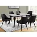 1136 Grey Rectangular Dining Table