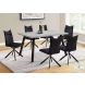 1215 Black Dining Chair Set Of 2