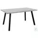 1136 Grey Rectangular Dining Table