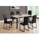 Black Dining Chair Set of 2