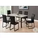 1137 Dark Taupe Rectangular Dining Table