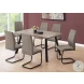 1137 Dark Taupe Rectangular Dining Table