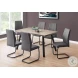 1137 Dark Taupe Rectangular Dining Table