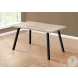 1137 Dark Taupe Rectangular Dining Table