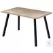 1137 Dark Taupe Rectangular Dining Table