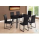 Black Dining Chair Set of 2